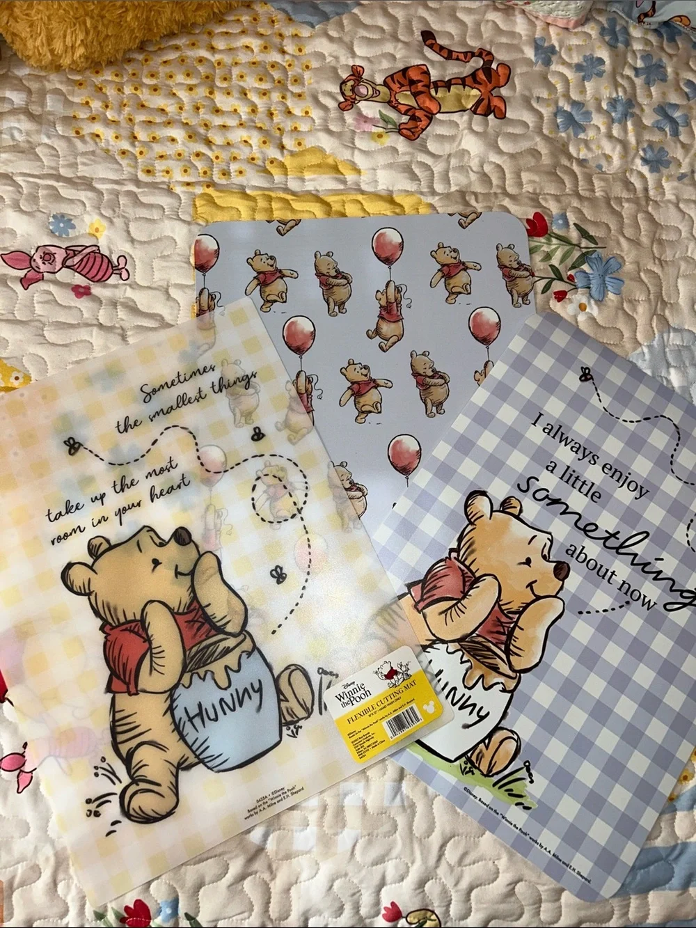 Winnie the Pooh Flexible Cutting Mat 3 pack